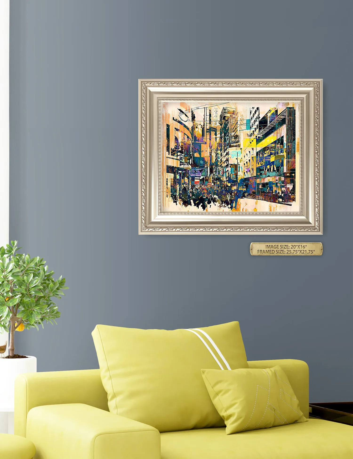 Abstract art of CityScape.