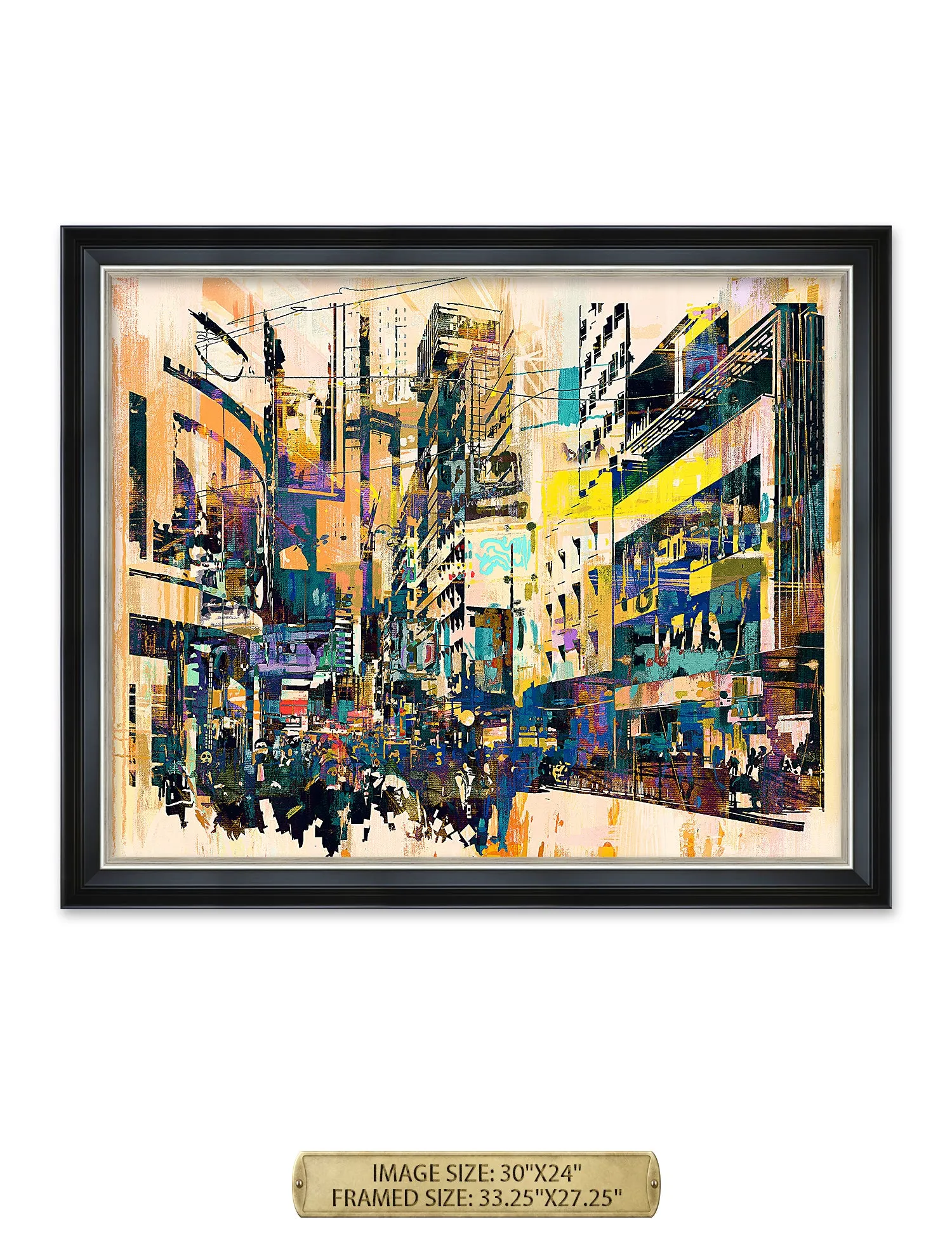 Abstract art of CityScape.