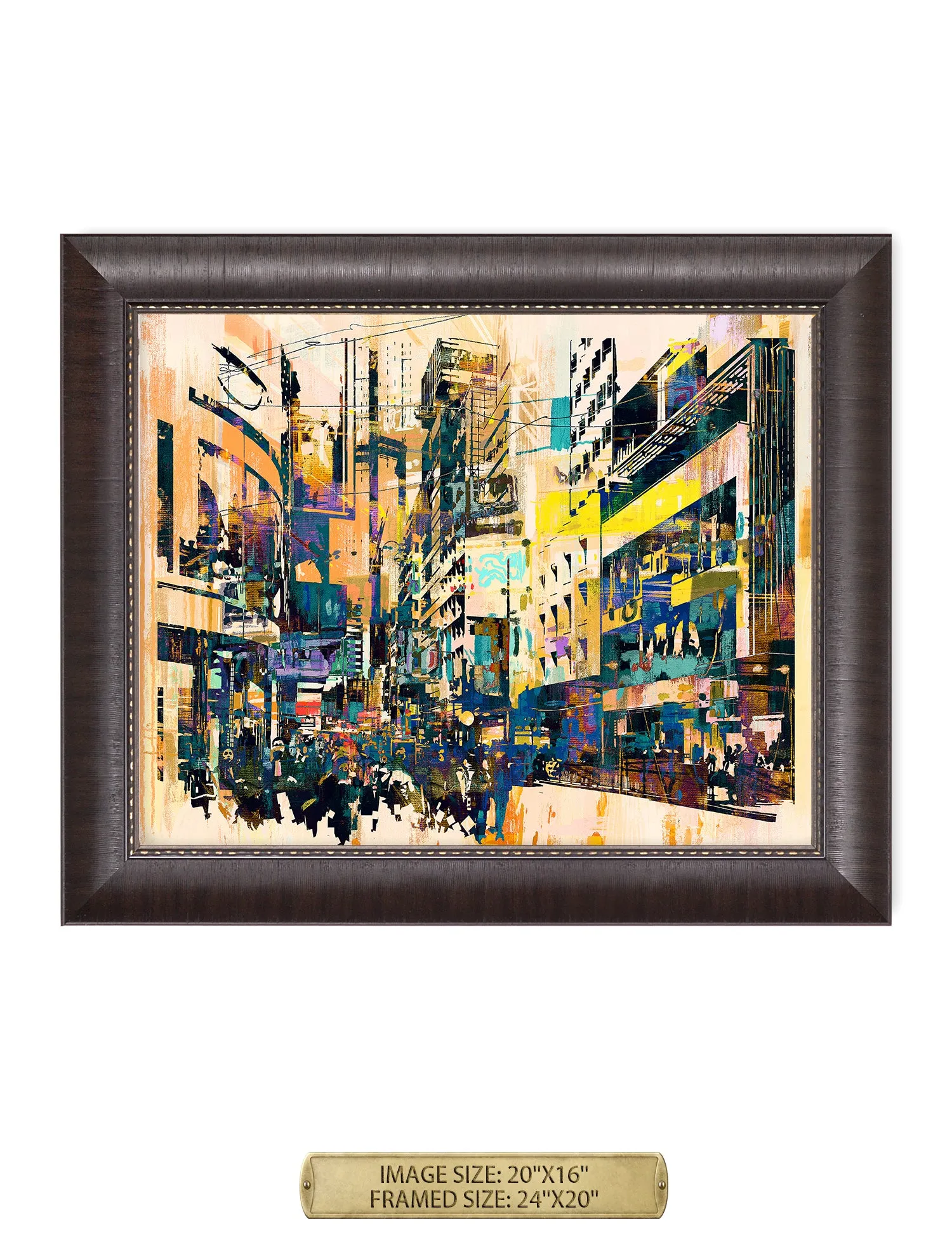 Abstract art of CityScape.