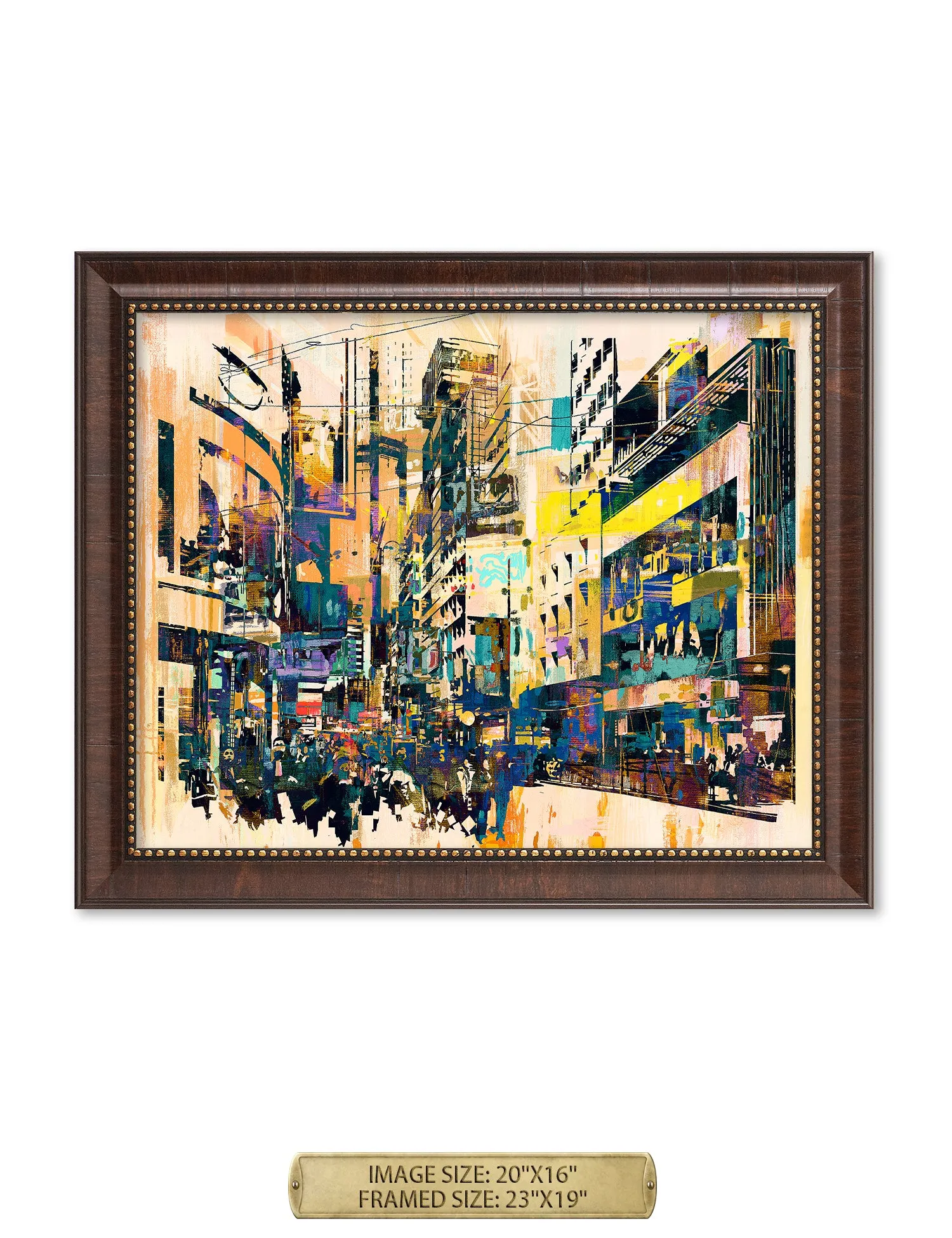 Abstract art of CityScape.