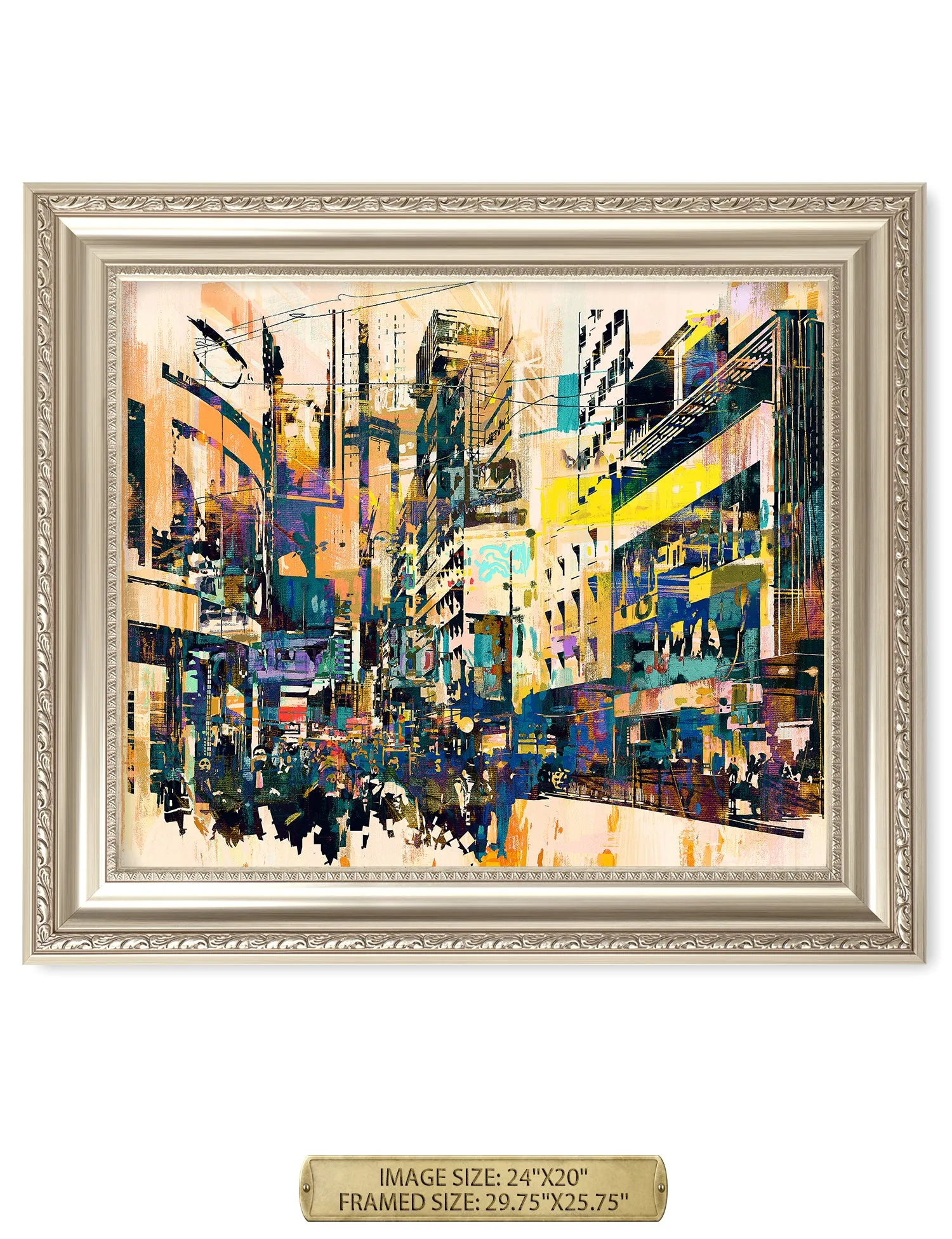 Abstract art of CityScape.