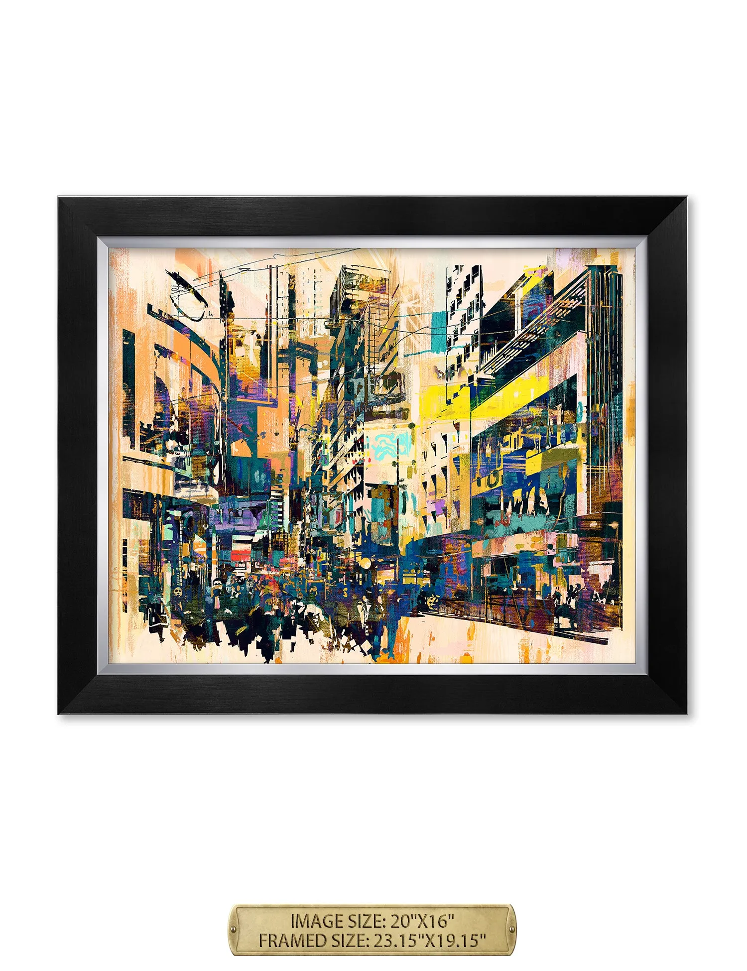 Abstract art of CityScape.