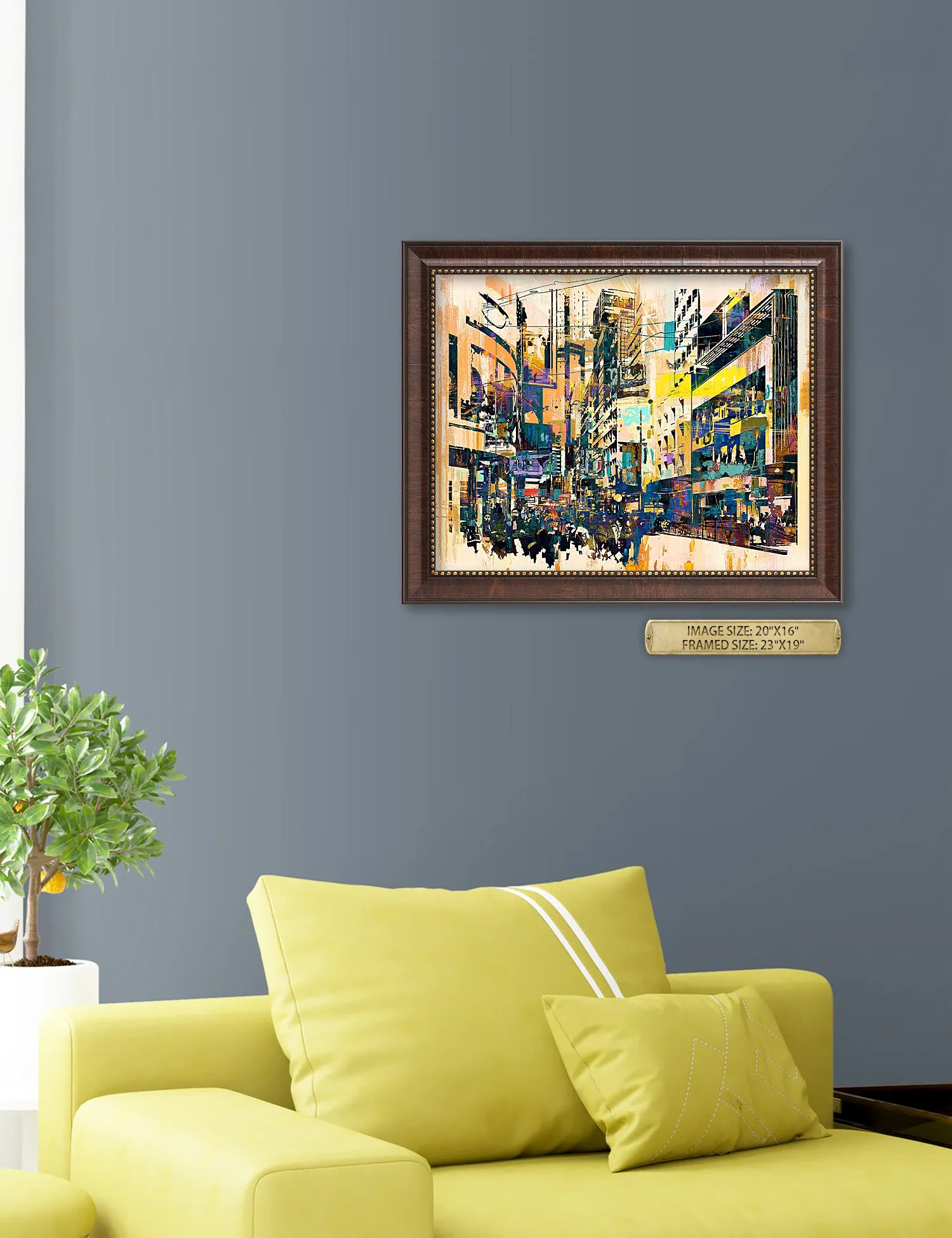 Abstract art of CityScape.