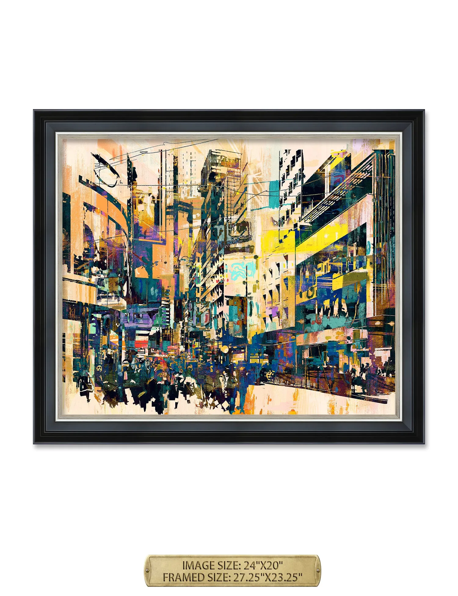 Abstract art of CityScape.