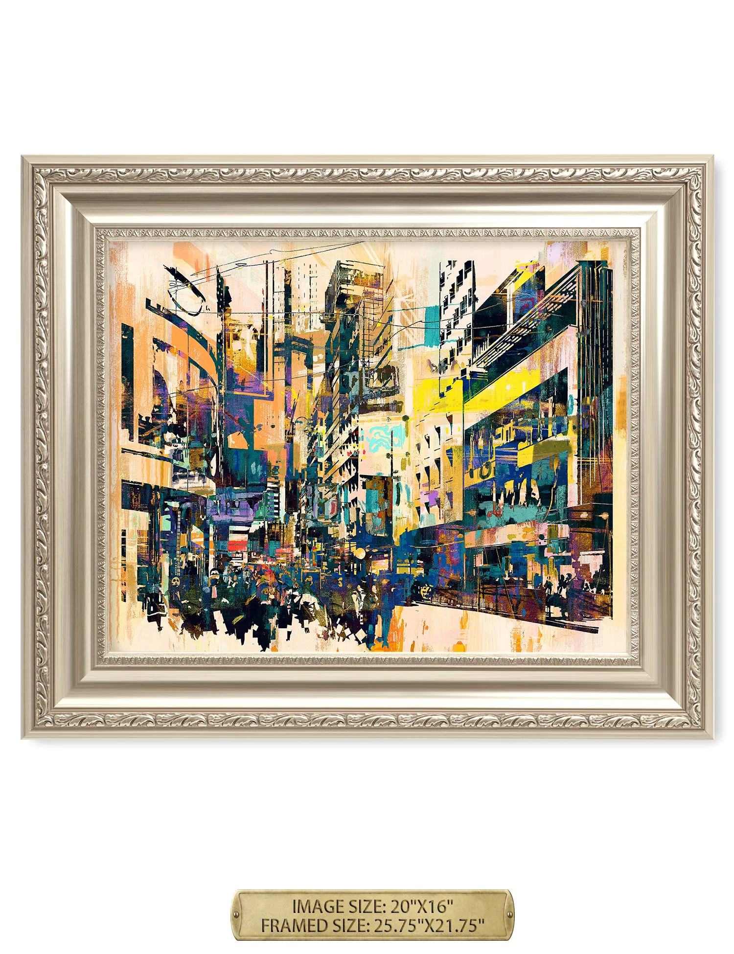 Abstract art of CityScape.