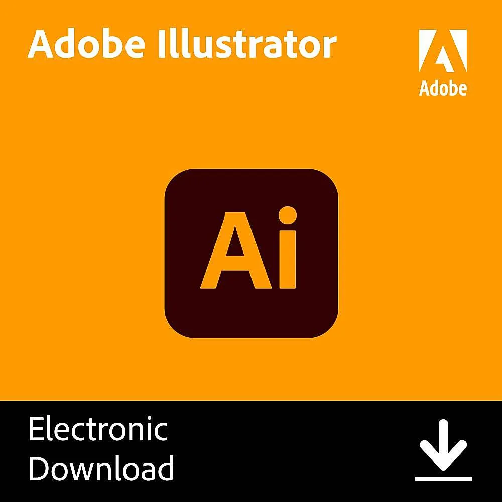 Adobe - Illustrator (1-Year Subscription) - Mac OS, Windows [Digital]