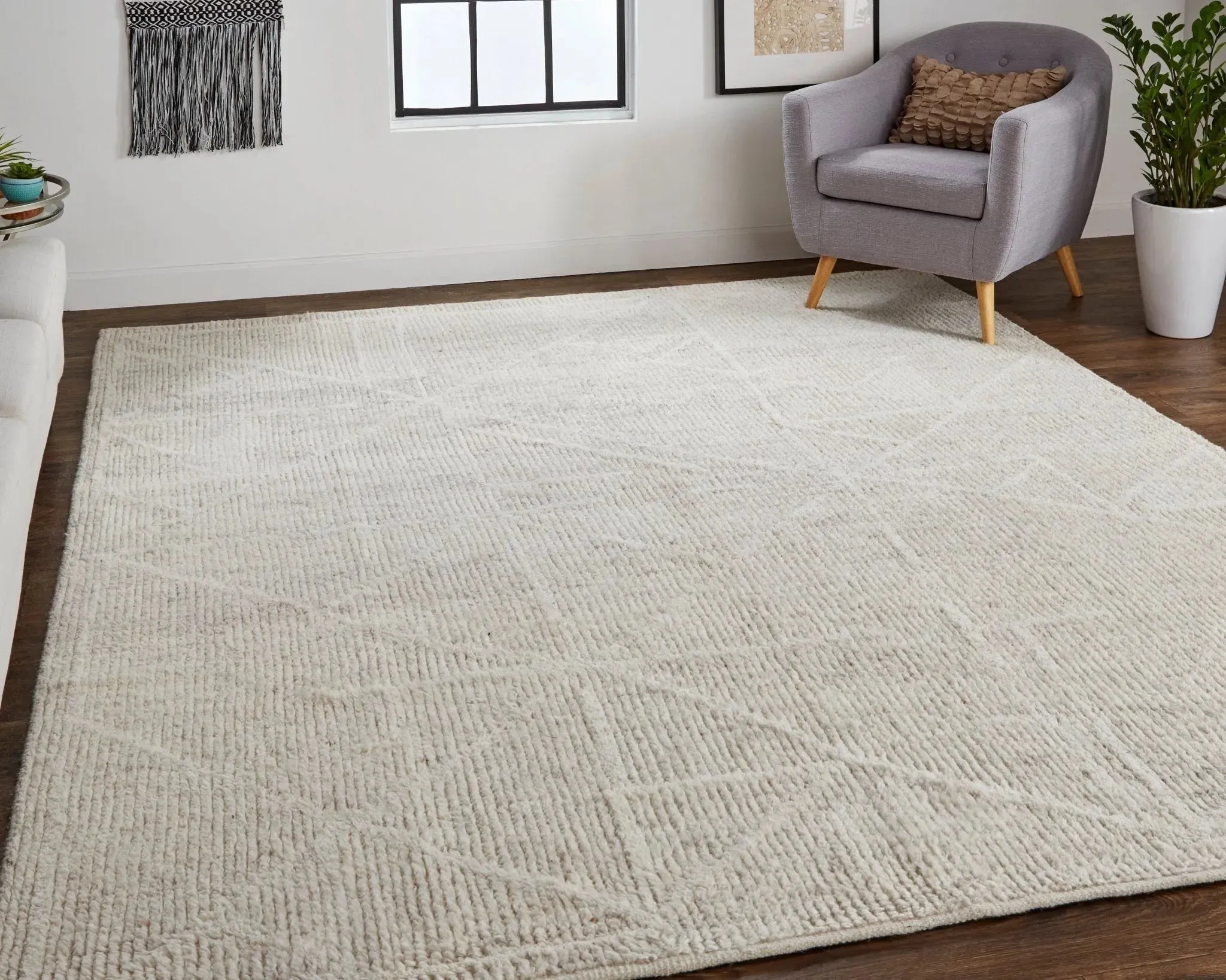 Alford ALF6921F Ivory/Beige Rug