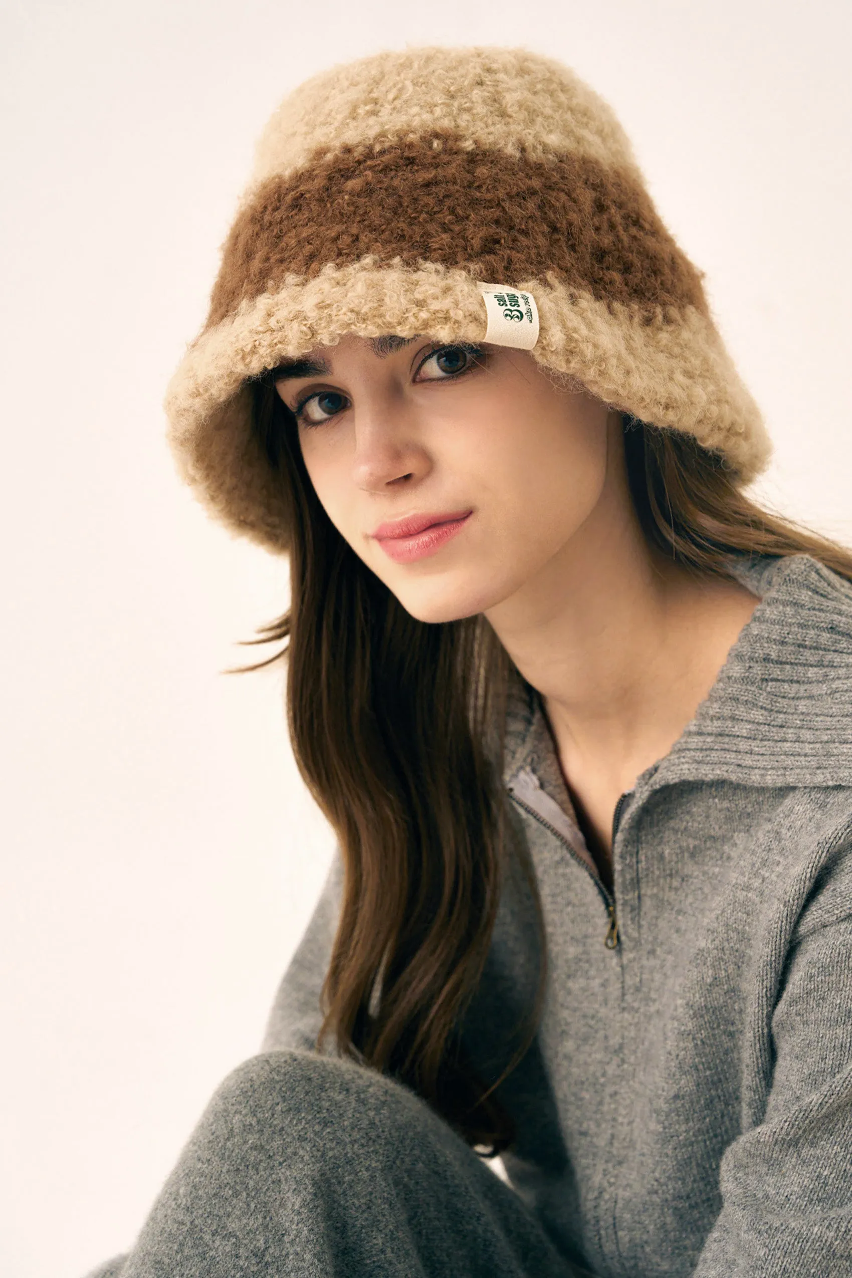 Alpaca Wool Bucket Hat