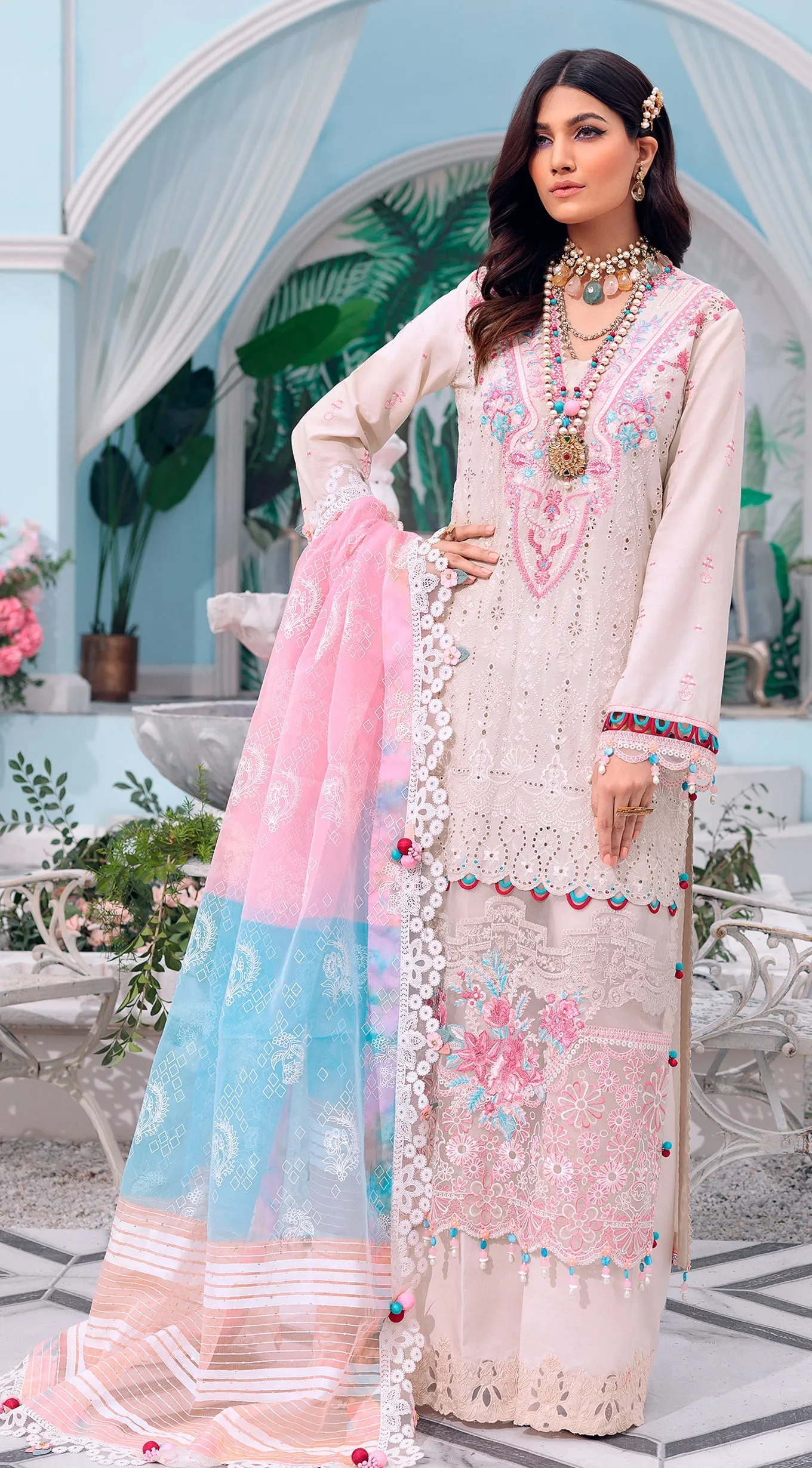 Anaya by Kiran Chaudhry · Luxury Festive Afsana Lawn Collection – SAIQA