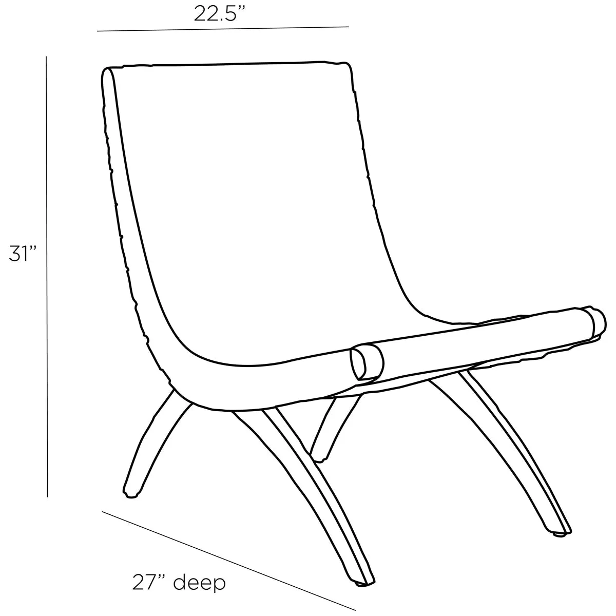 Arteriors Lloyd Chair