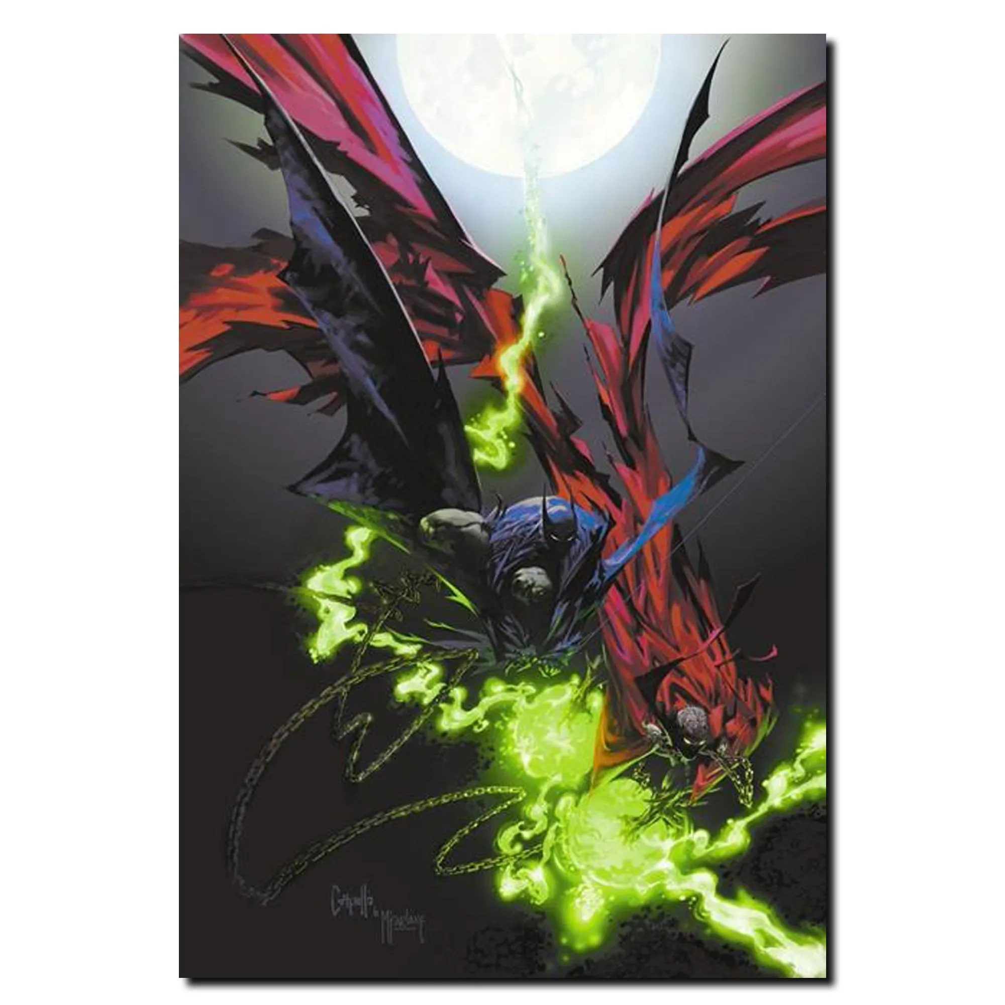 Batman Spawn #1 Cover J Glow in the Dark CAPULLO MCFARLANE