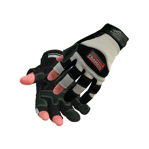 Black Stallion 98F-M Medium Tool Handz Framerz Construction Gloves