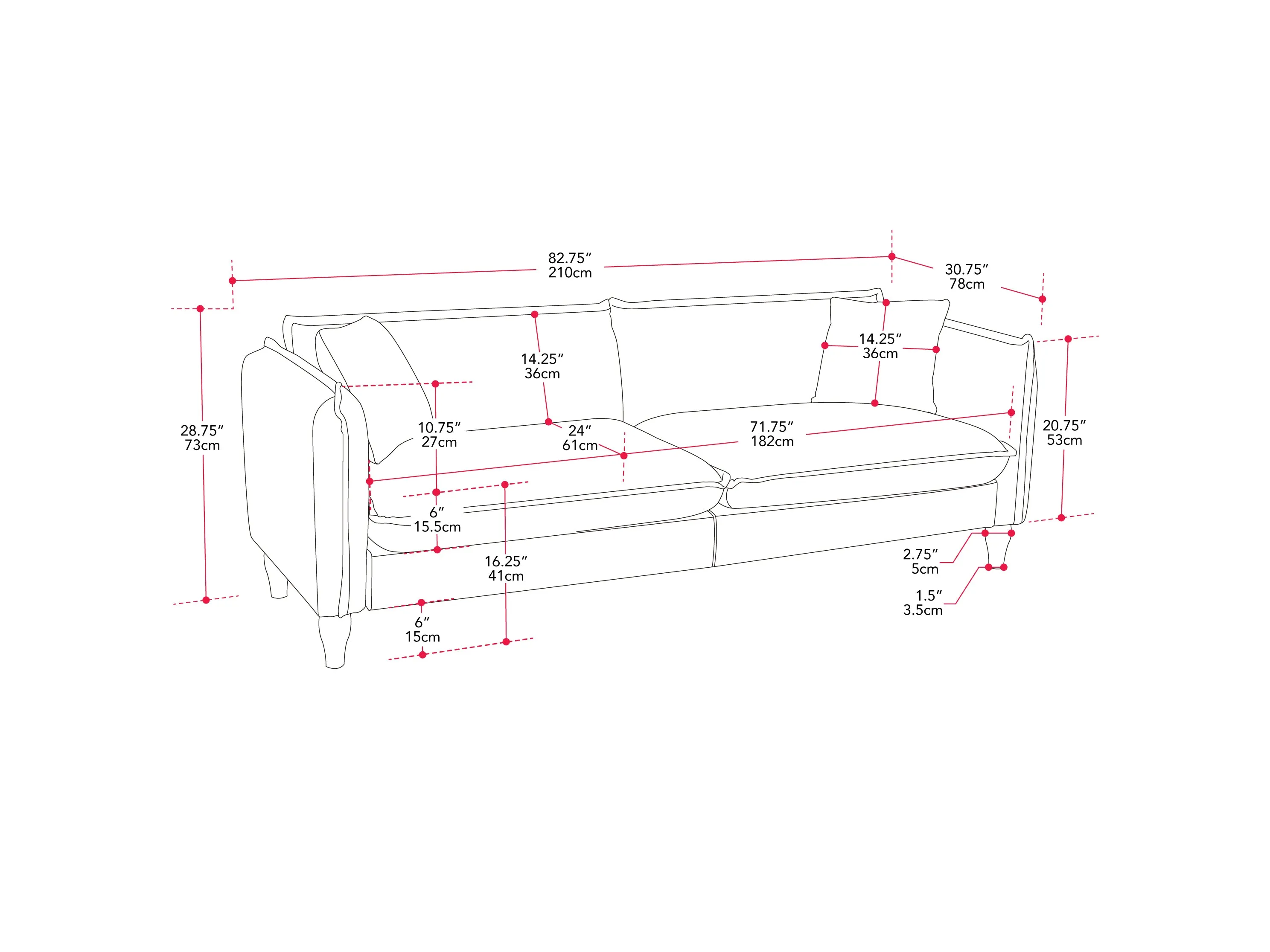 Boucle Sofa