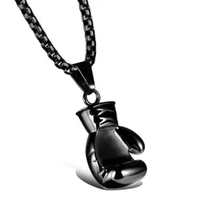 Boxing Glove Pendant Necklace