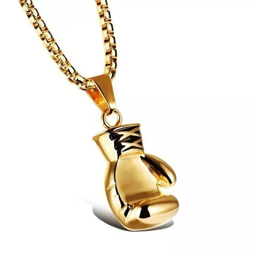 Boxing Glove Pendant Necklace