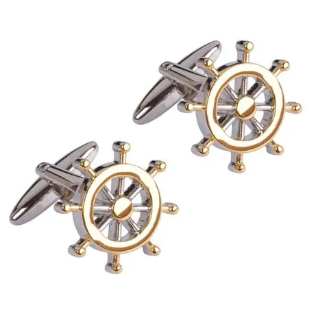 Captain Wheel Cufflinks