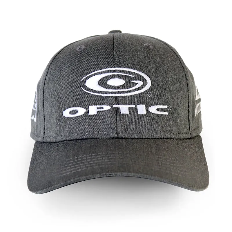 Charcoal Gray Adjustable Tour Hat