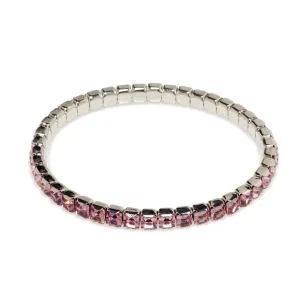 Classic Crystal Square Tennis Bracelet