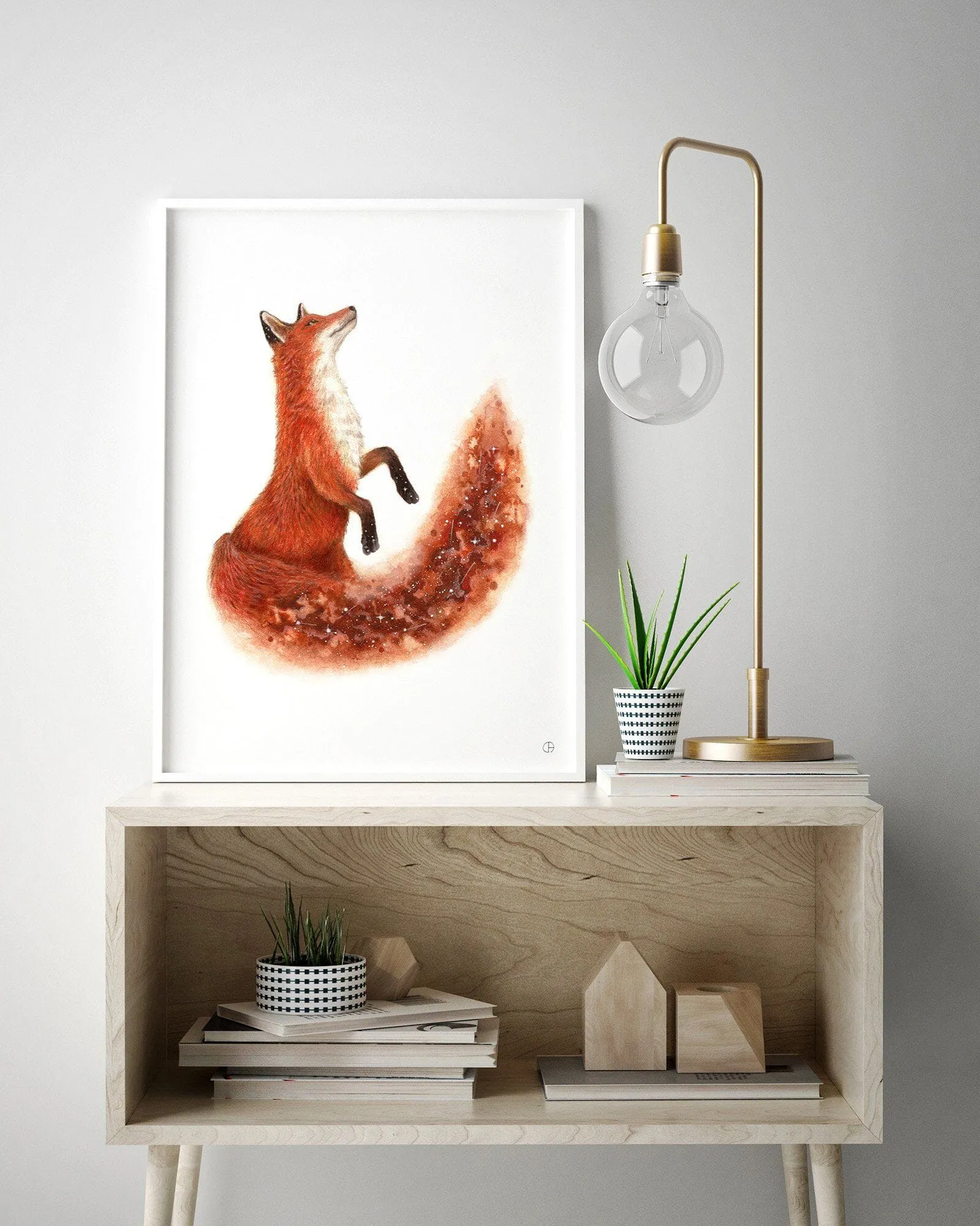 Cosmic Fox Fine Art Print