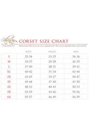 Daisy Corsets Top Drawer 4 PC Faux Leather Bunny Corset Dress Costume