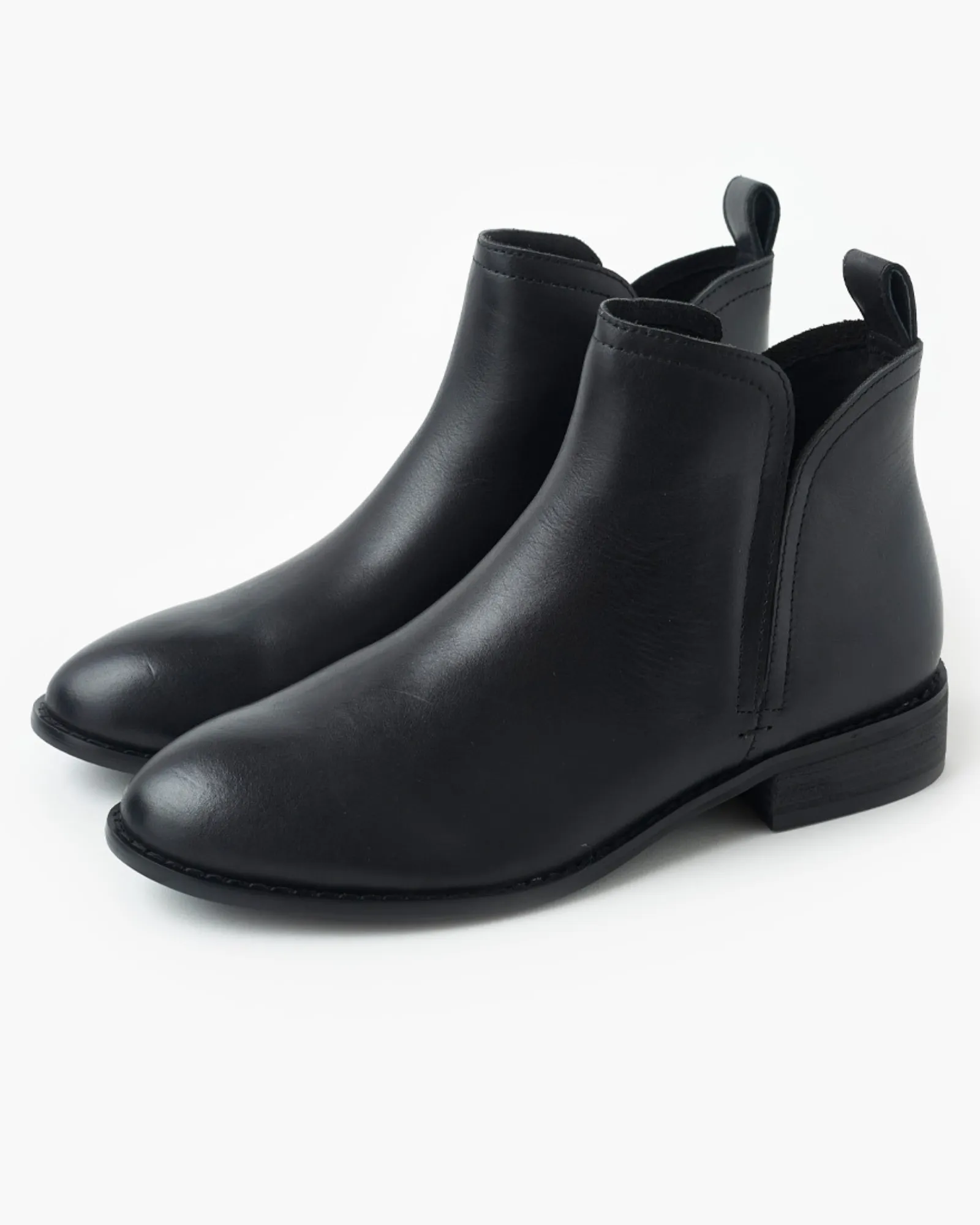 Douglas Leather Boot - Black