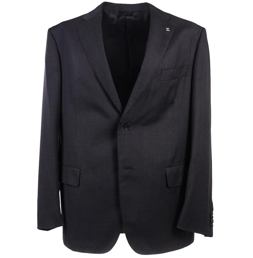 Eidos Slim-Fit Houndstooth Wool Suit