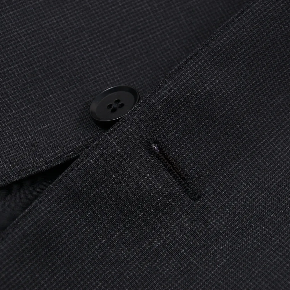 Eidos Slim-Fit Houndstooth Wool Suit