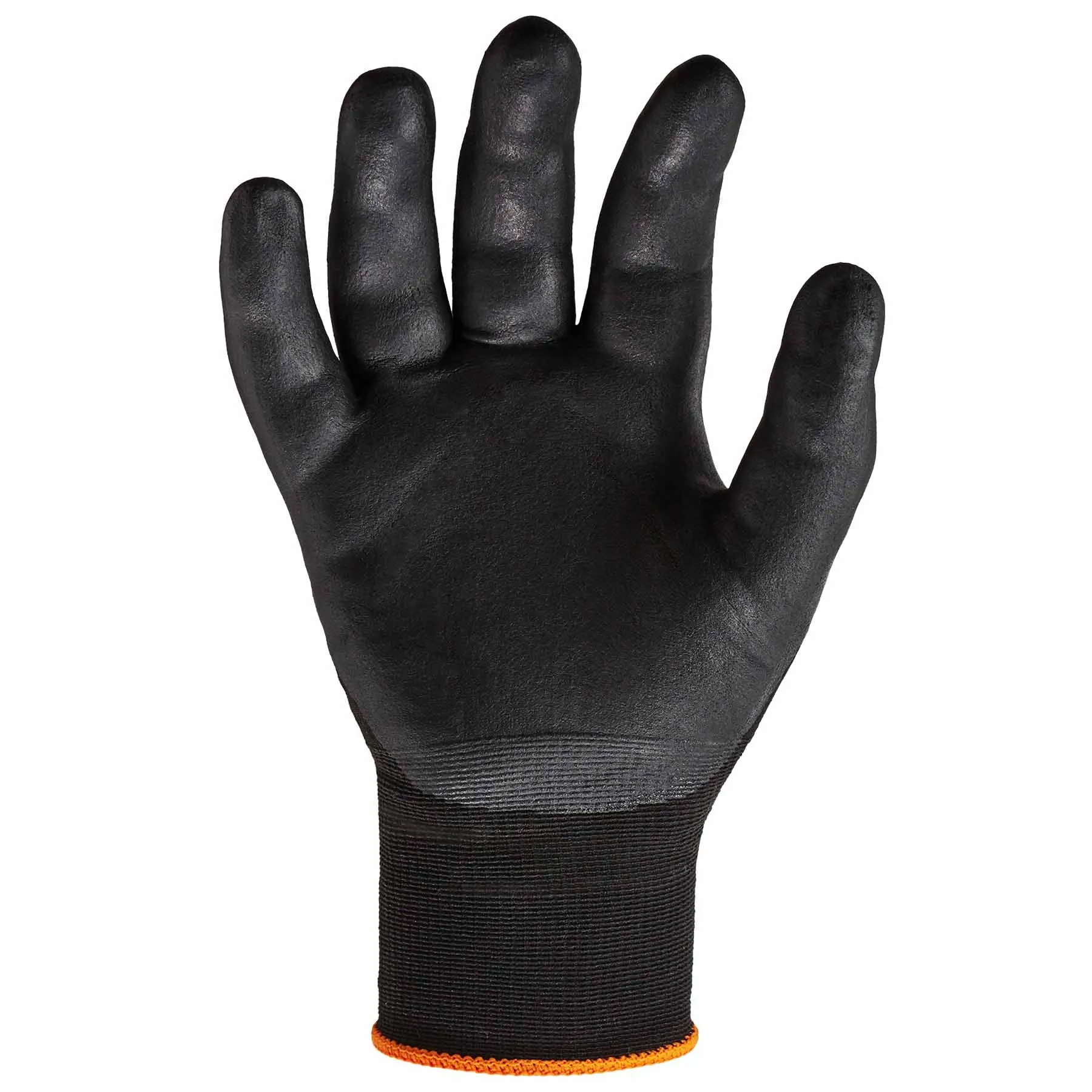 Ergodyne 17855 7001-CASE XL Black Nitrile-Coated Gloves - DSX 144-Pair