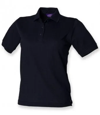 Henbury Ladies Poly/Cotton Piqué Polo Shirt