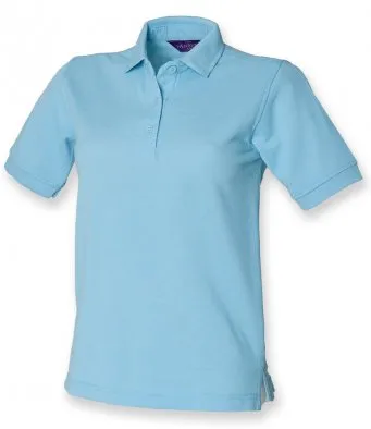 Henbury Ladies Poly/Cotton Piqué Polo Shirt