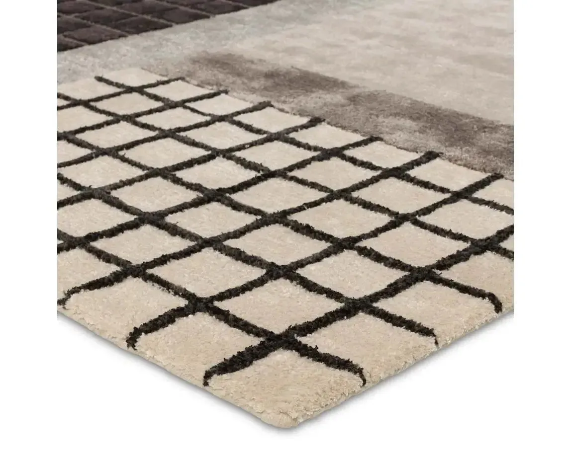 Iconic ICO11 Black/Grey Rug