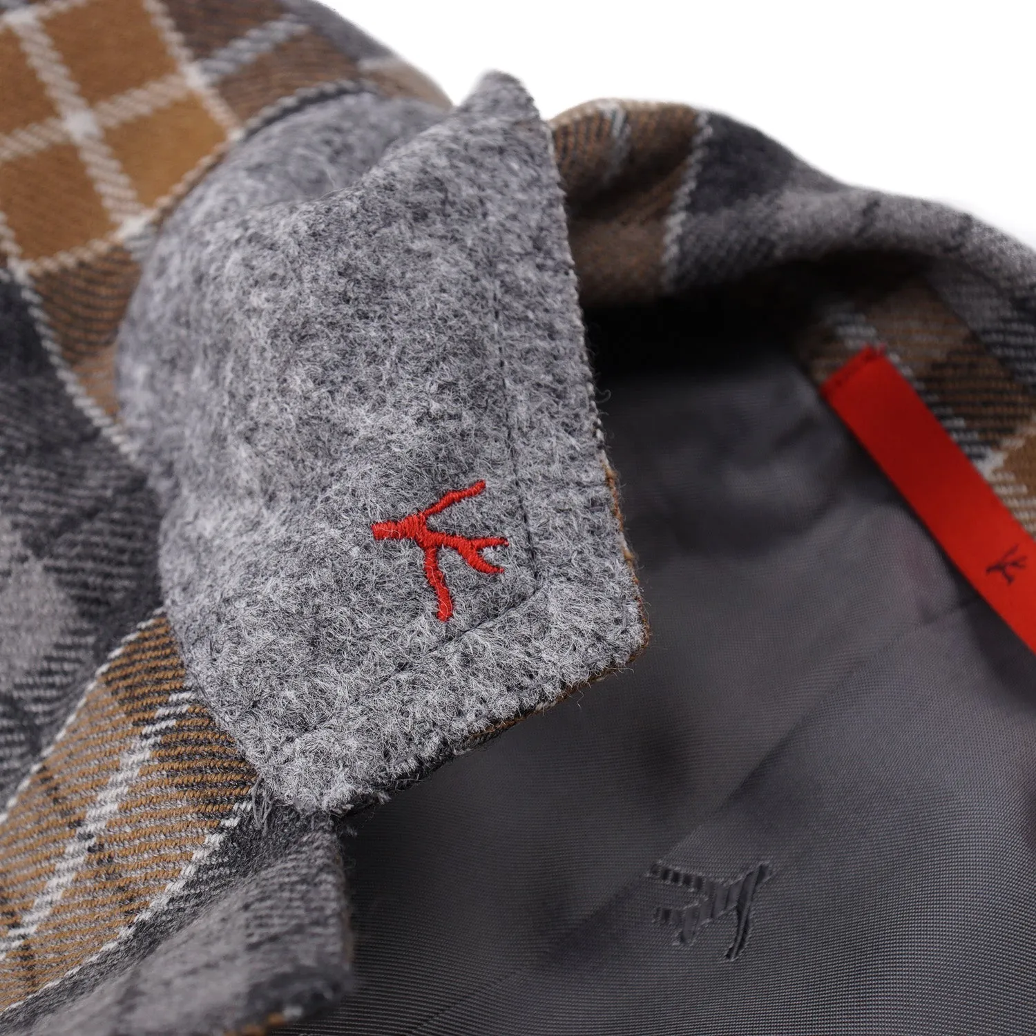 Isaia Soft Flannel Wool-Cashmere Sport Coat