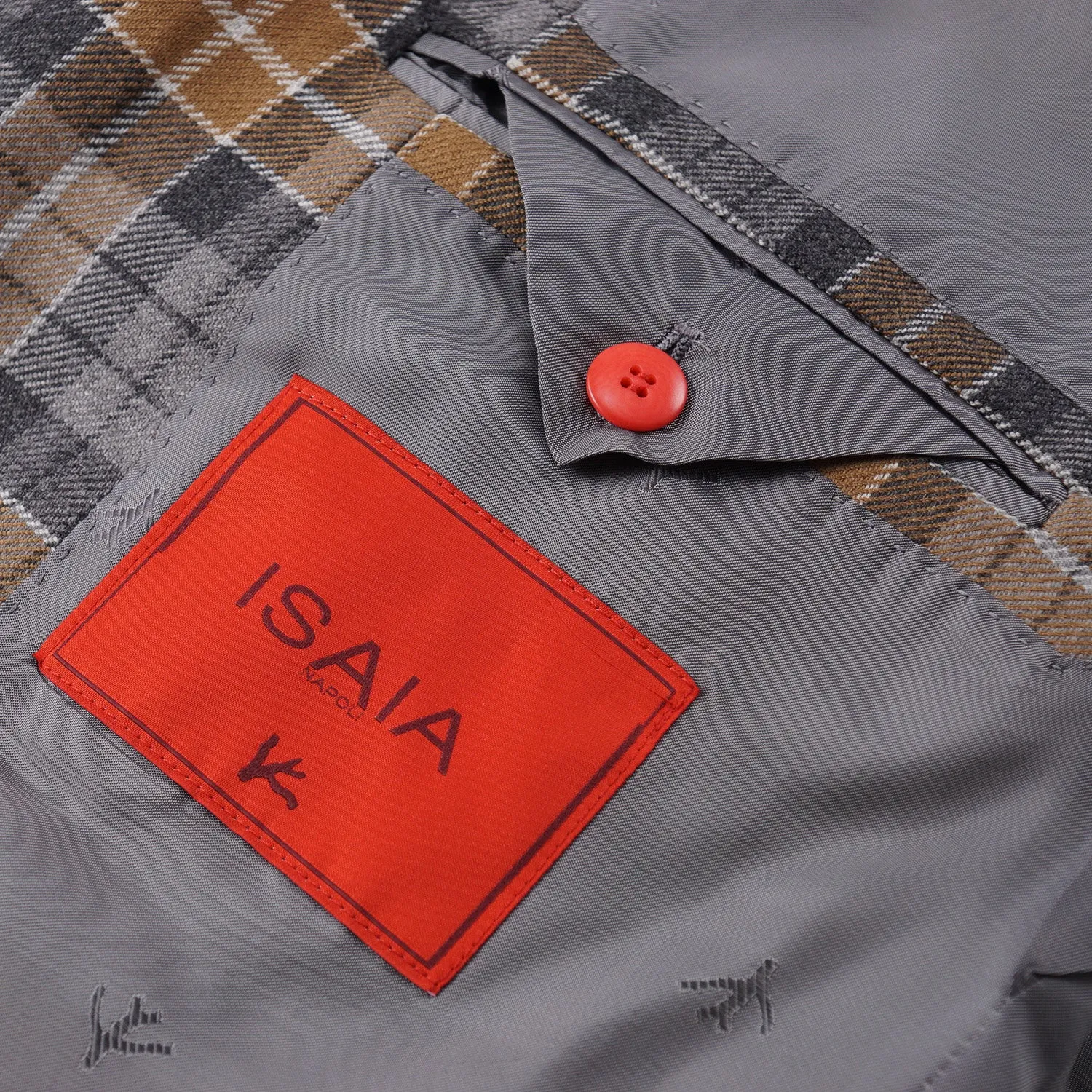 Isaia Soft Flannel Wool-Cashmere Sport Coat