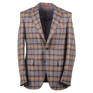 Isaia Soft Flannel Wool-Cashmere Sport Coat