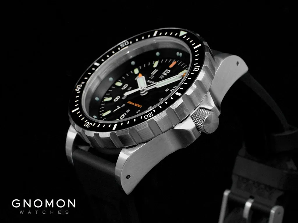 JSAR Jumbo Diver's Quartz - Rubber Ref. WW194018SS-0130