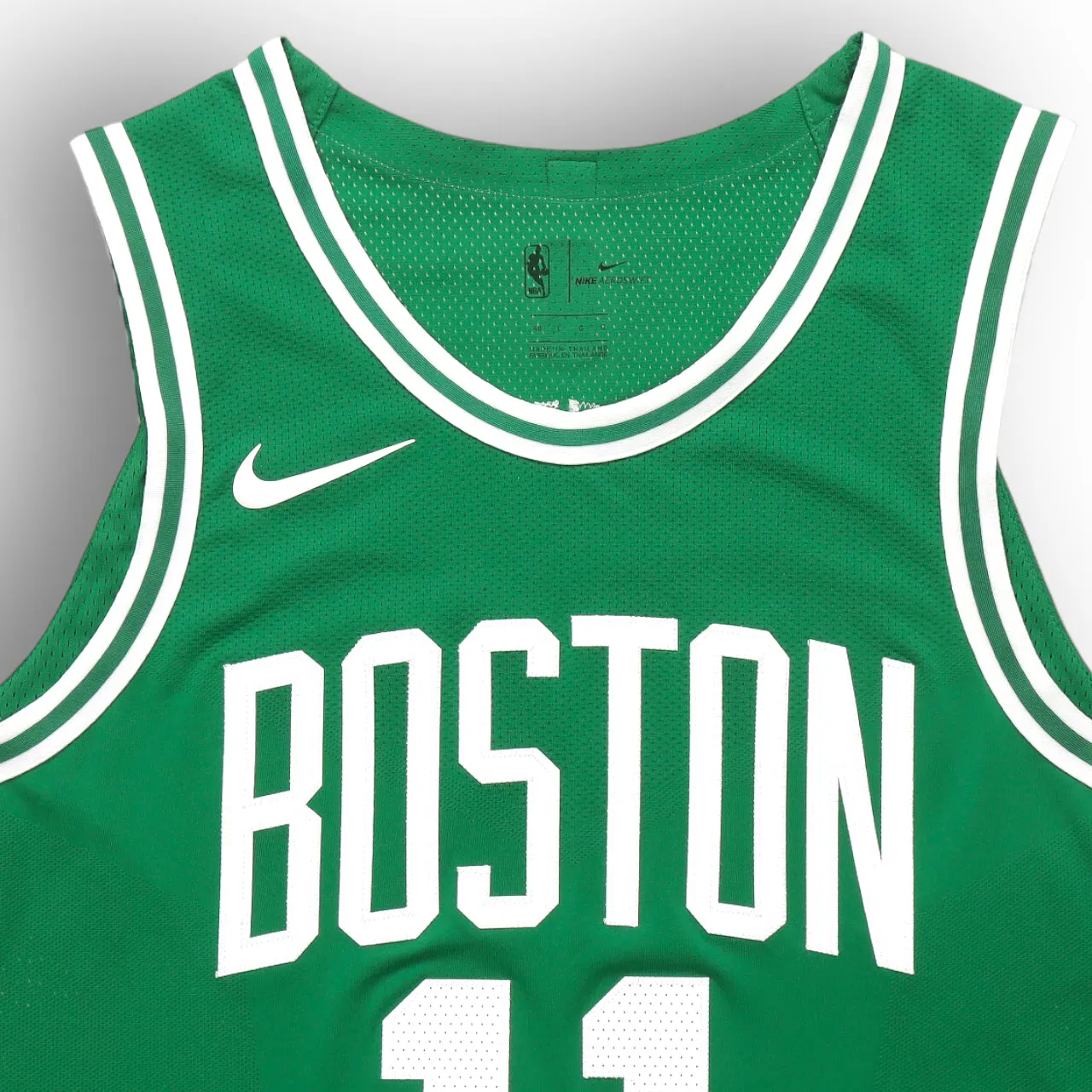 Kyrie Irving Boston Celtics 2018-2019 Icon Edition Nike Authentic Jersey - Green/White