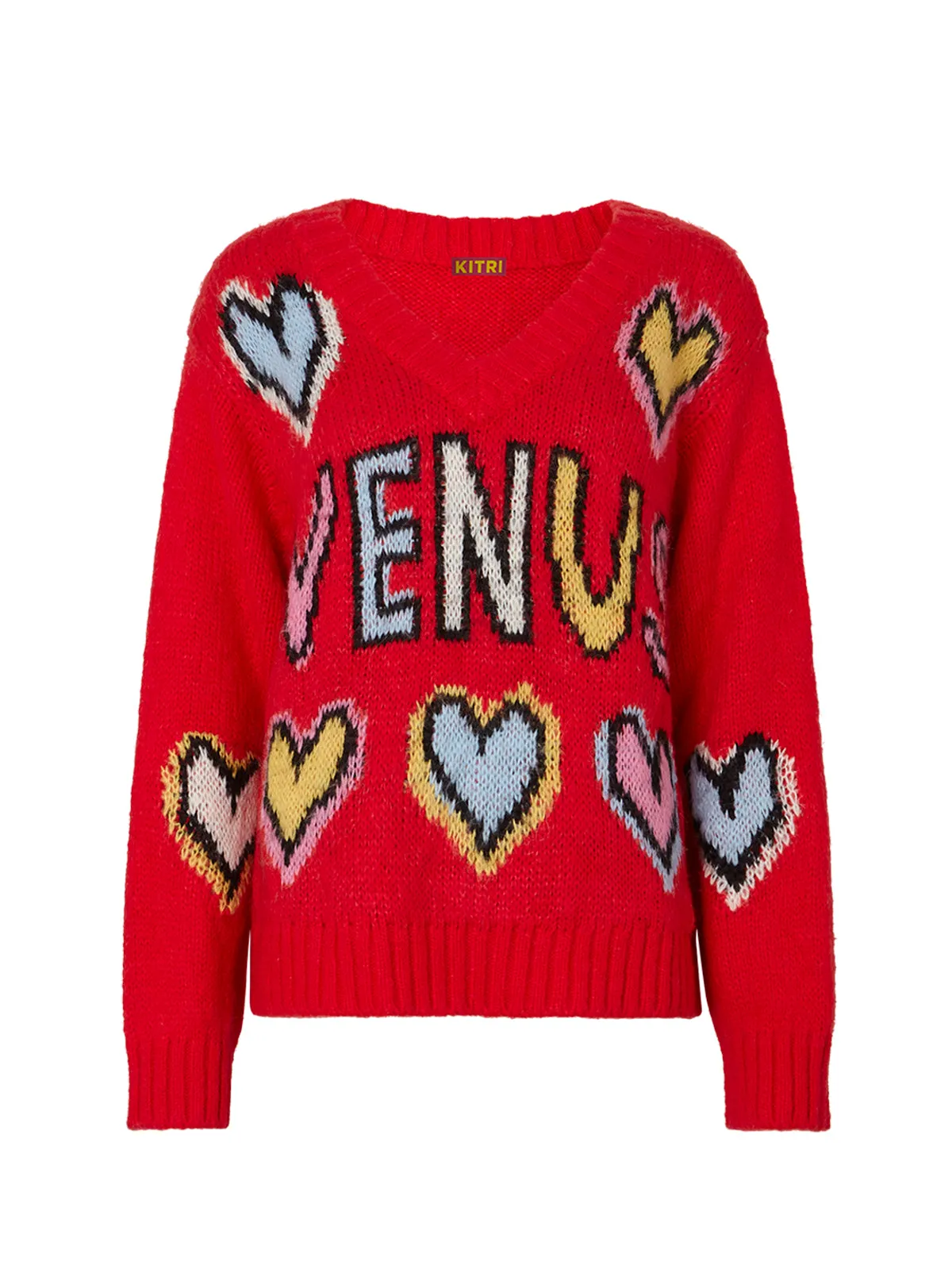 Linnea Venus Intarsia Knit Sweater