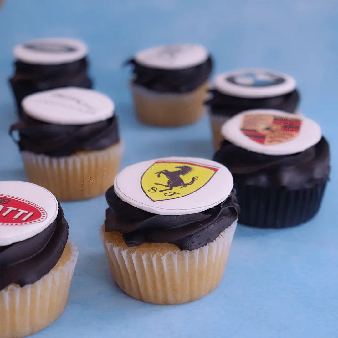 Luxury Car Cupcakes