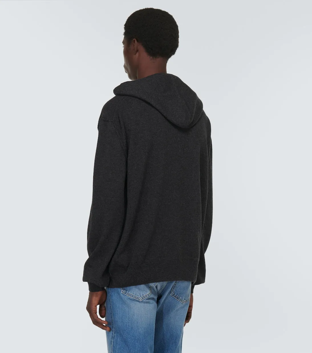 Maison Margiela wool and cashmere sweatshirt, gray