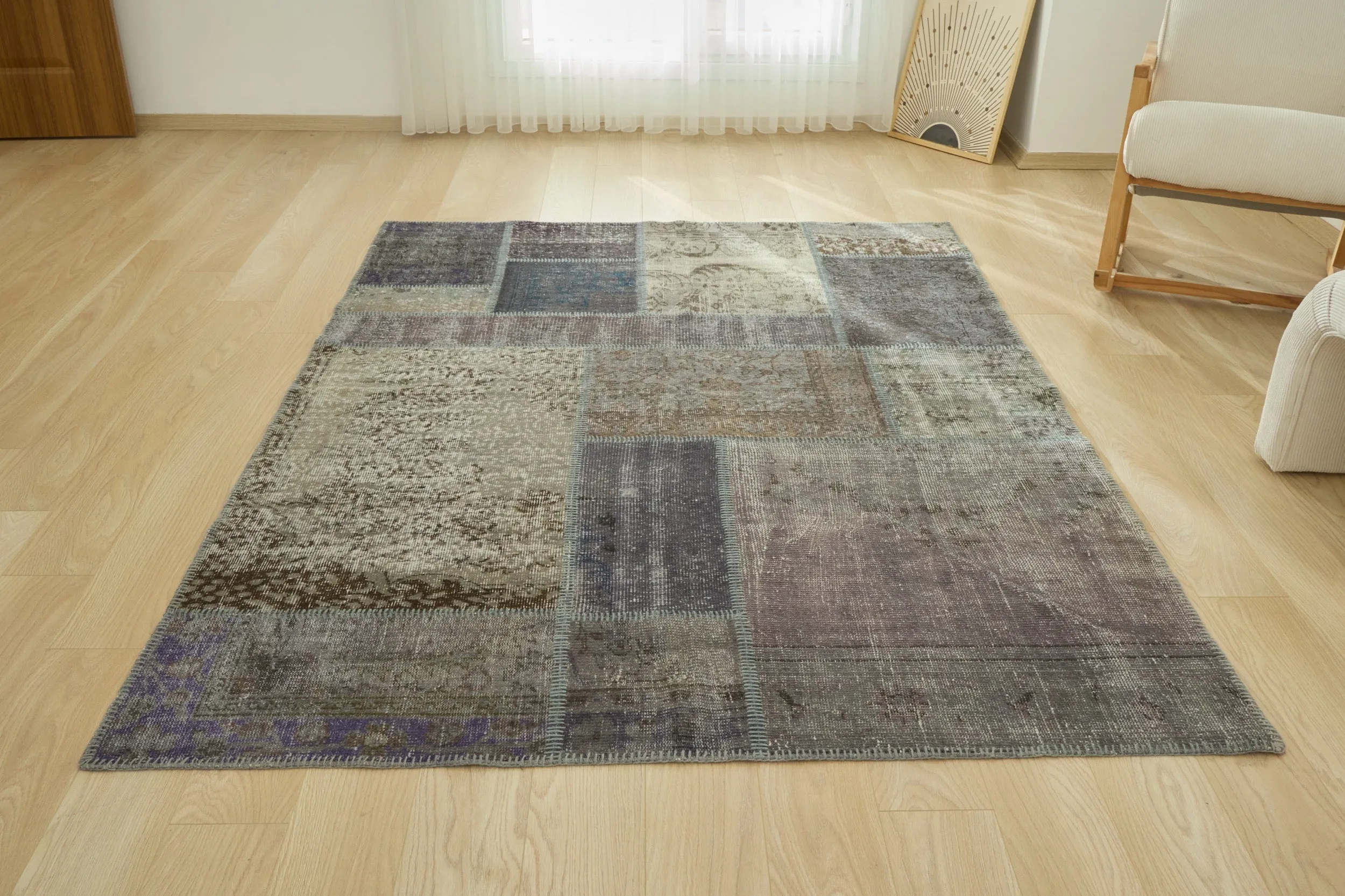 Marley - Vintage Turkish Patchwork Rug