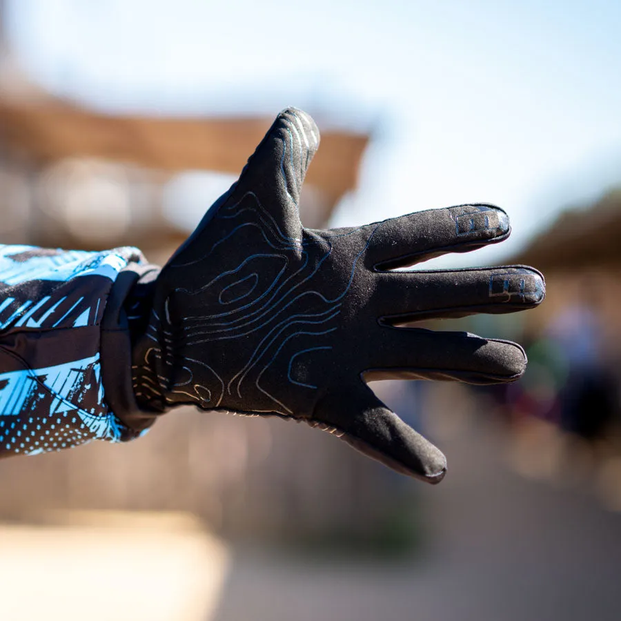 MAXT Covert Paintball Gloves - Blackout Damascus