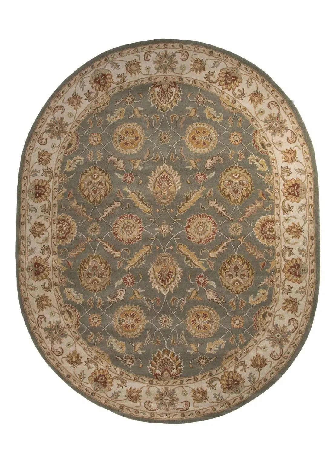 Mythos MY06 Sage Green/Beige Rug