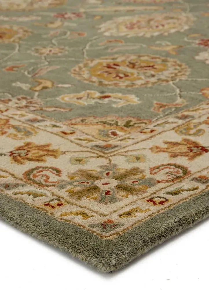 Mythos MY06 Sage Green/Beige Rug