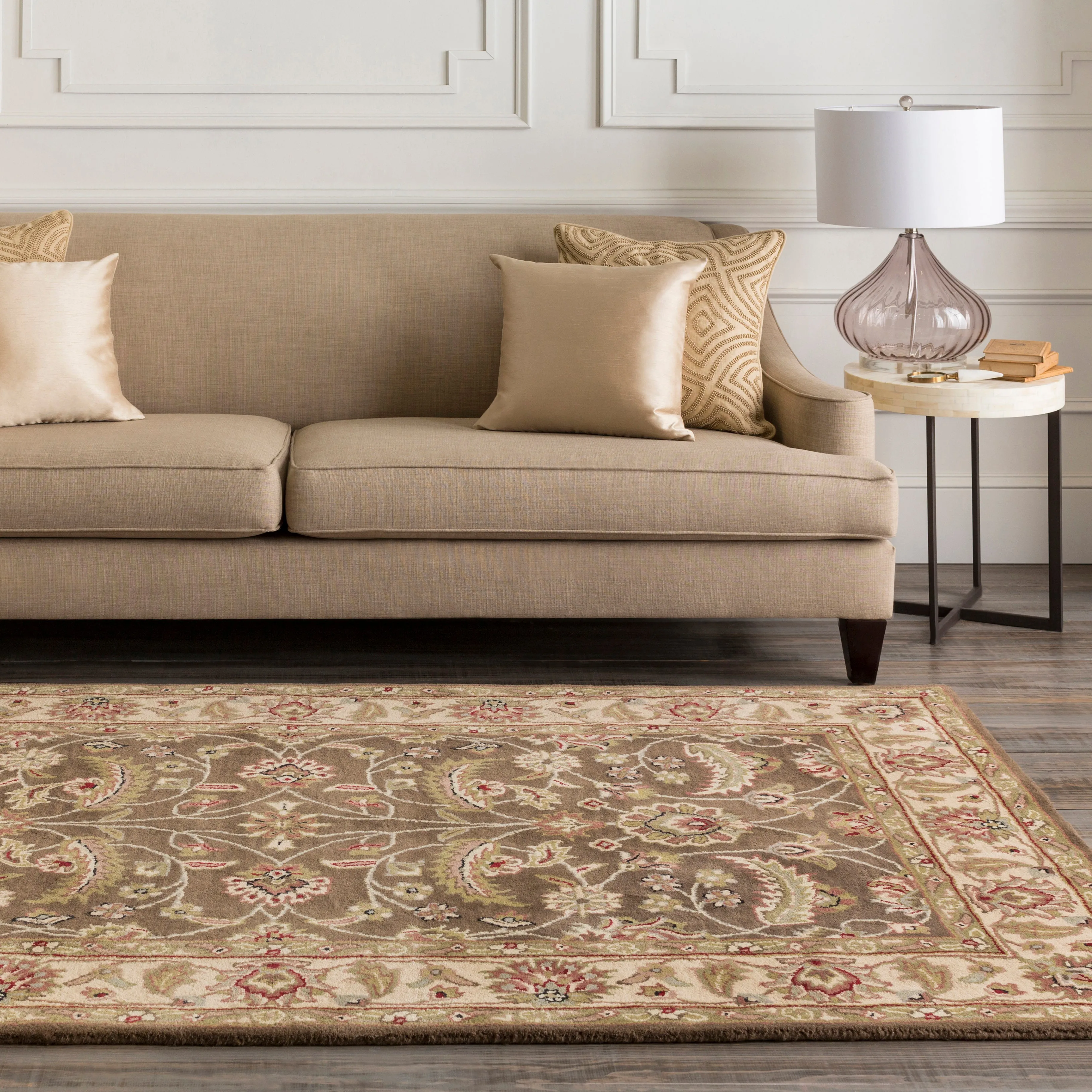 Nobility Nutmeg Hand-Tufted Rug