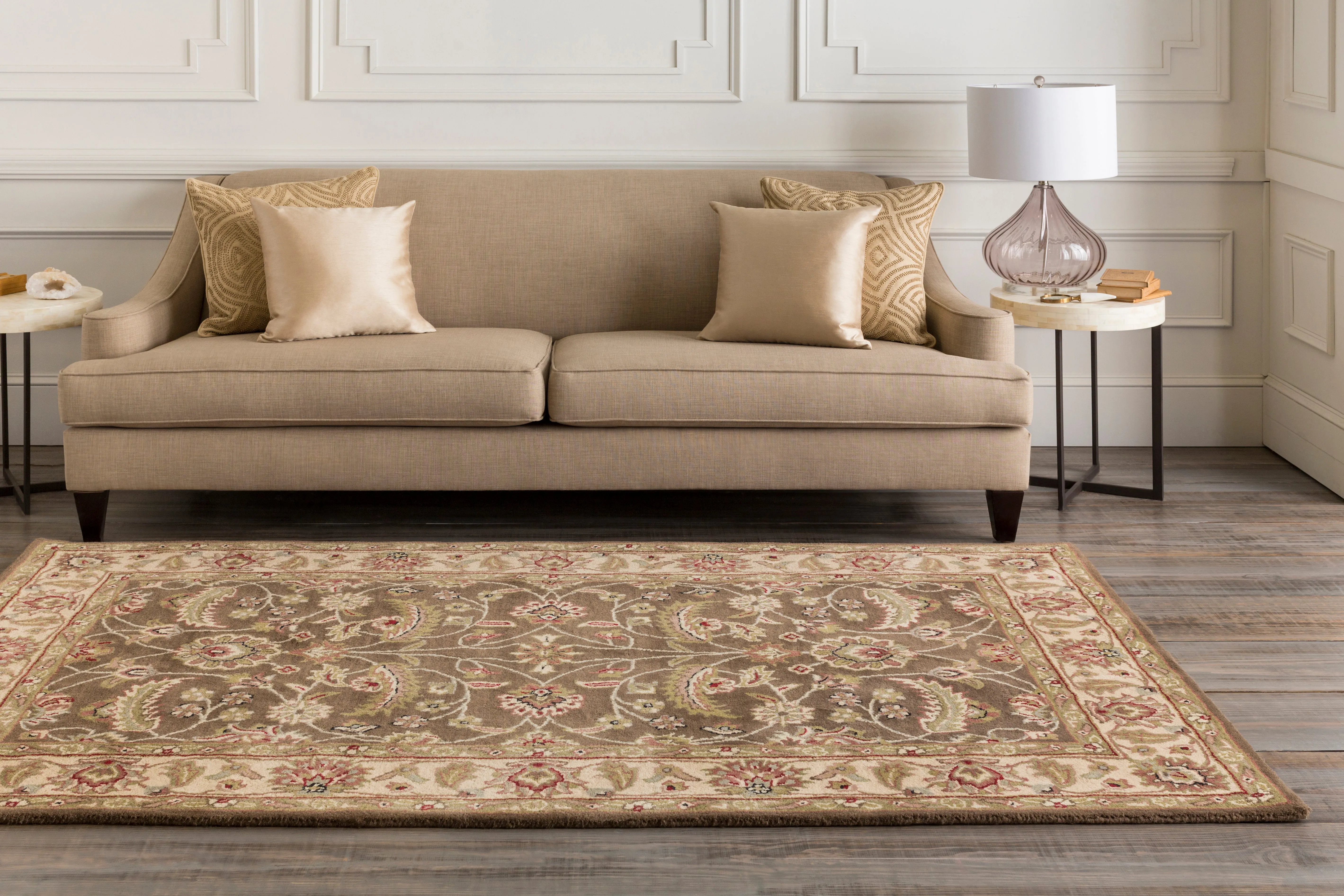 Nobility Nutmeg Hand-Tufted Rug