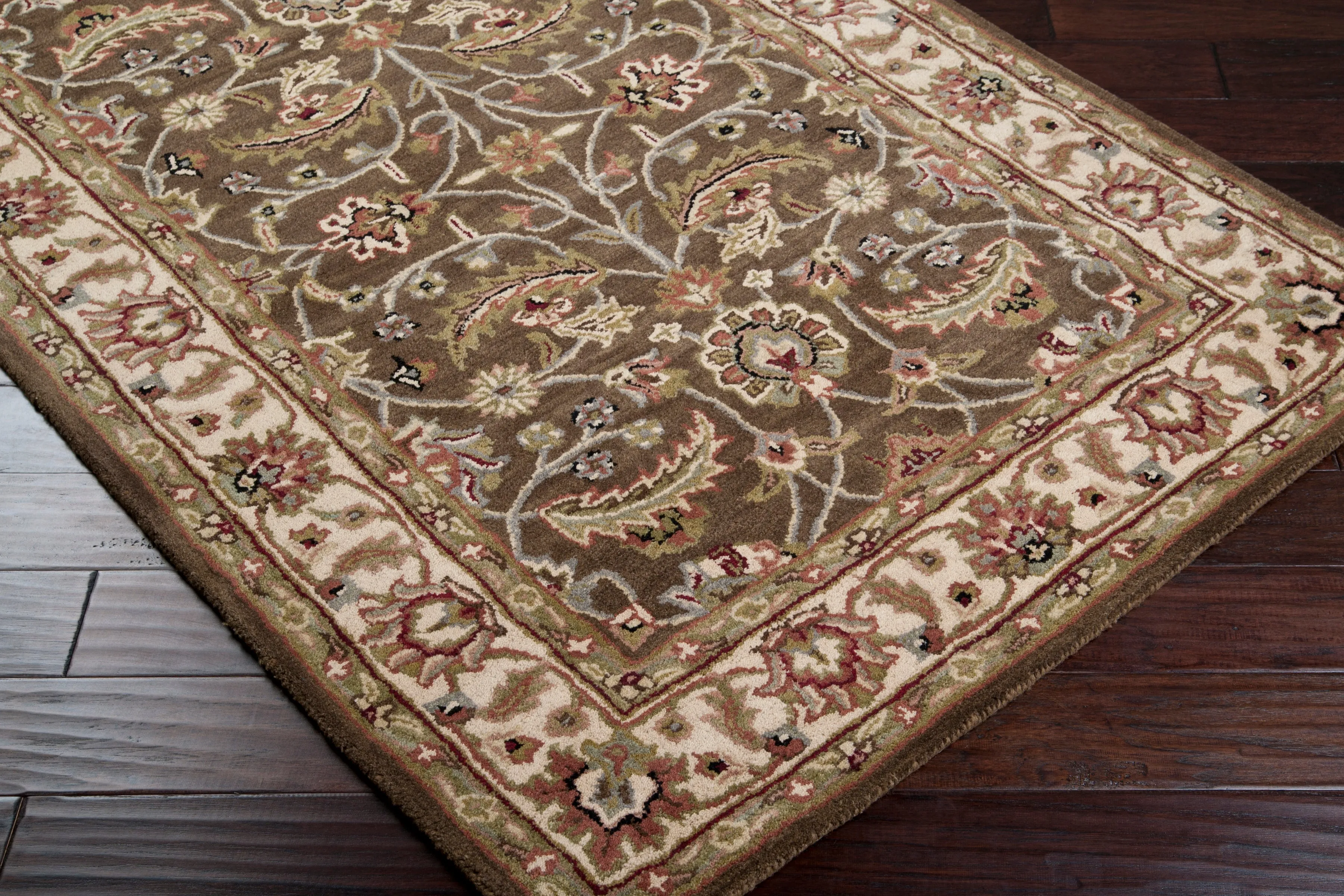 Nobility Nutmeg Hand-Tufted Rug