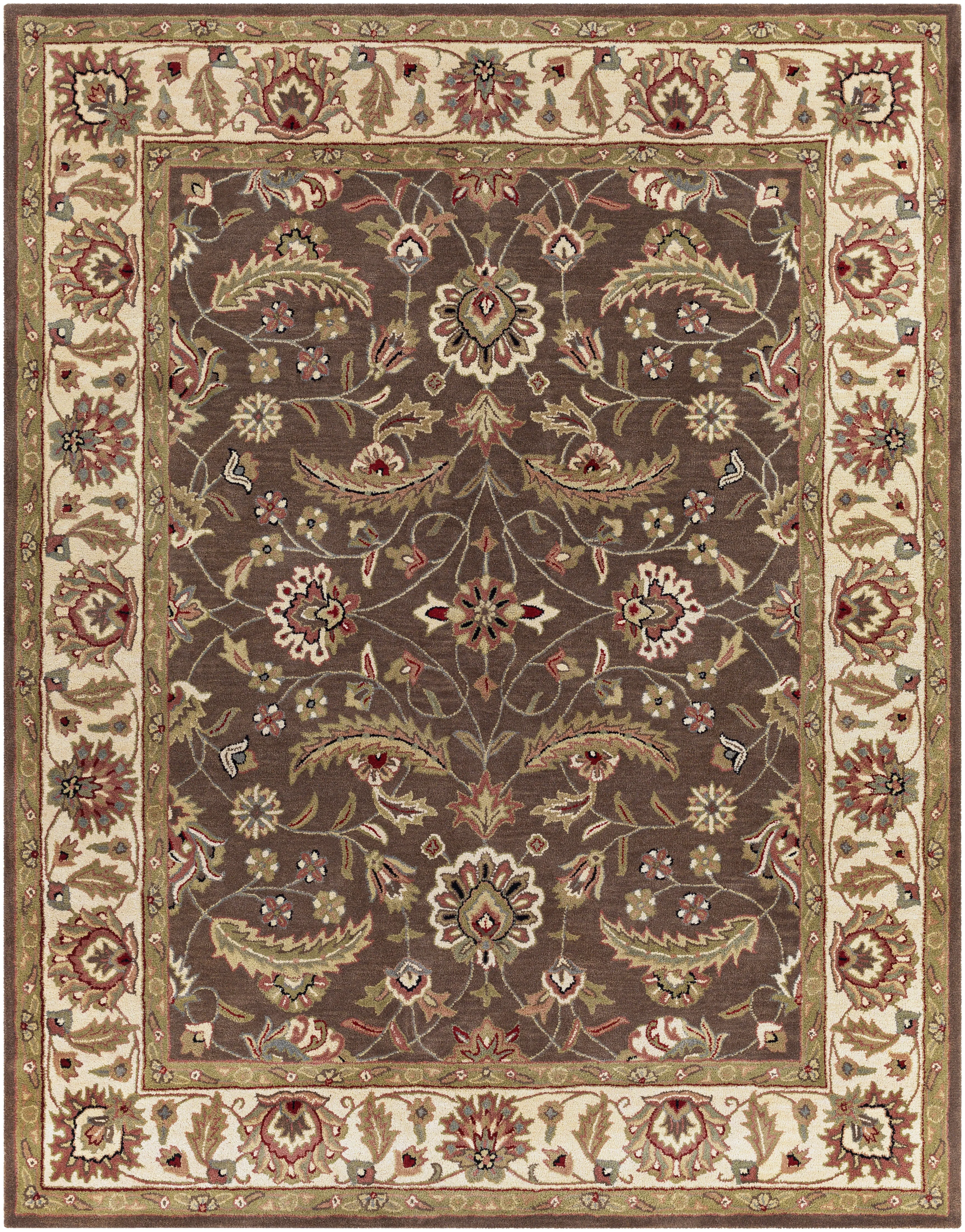 Nobility Nutmeg Hand-Tufted Rug