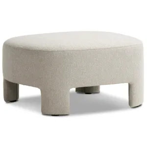 Olvera Cocktail Ottoman, Crete Pebble