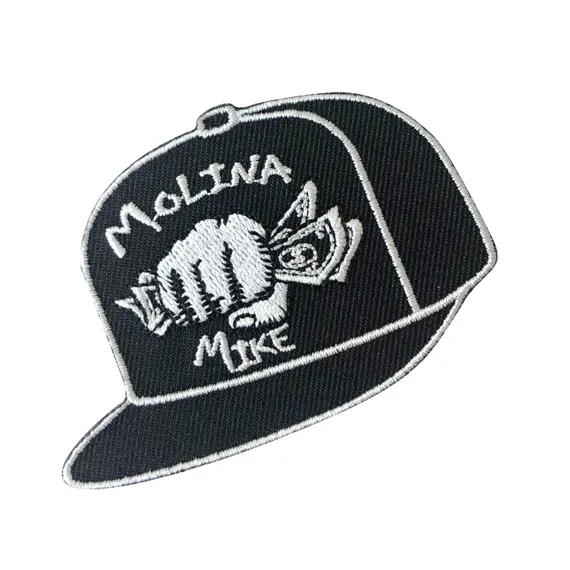 Personalised Embroidered Patch Sticker 6cm