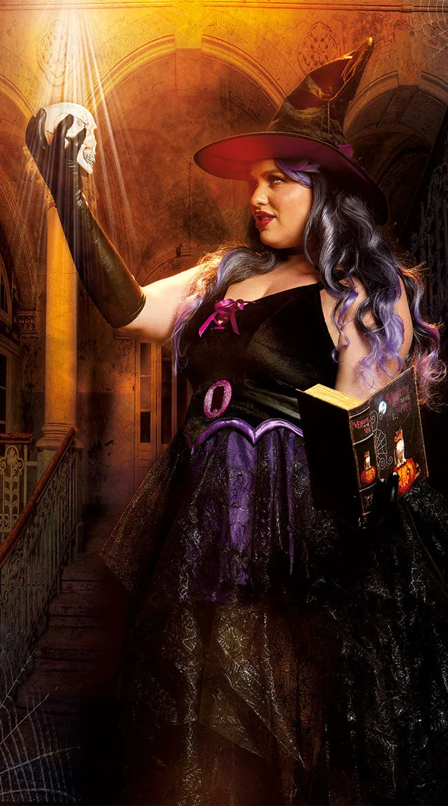 Plus Size Boo-Tiful Witch Costume